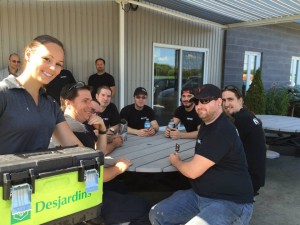 L'Escouade Desjardins de la caisse de Nicolet